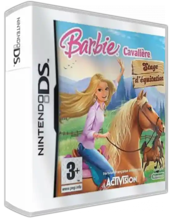 barbie cavalière : stage d'equitation